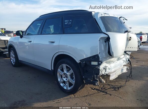 WMZ23GA09S7P42544 2025 MINI COUNTRYMAN Белый Задняя левая четверть