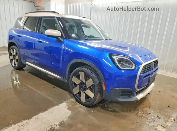 WMZ23GA09S7R22591 2025 MINI COUNTRYMAN Blue Przód prawy