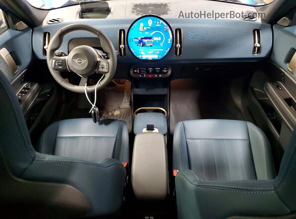 WMZ23GA09S7R22591 2025 MINI COUNTRYMAN Blue Widok deski rozdzielczej