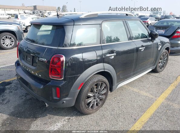 WMZ53BR02N3N97055 2022 MINI COUNTRYMAN Черный Задняя правая четверть