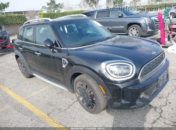 WMZ53BR02N3N97055 2022 MINI COUNTRYMAN Черный Передняя правая четверть