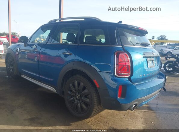 WMZ53BR0XR3R68548 2024 MINI COUNTRYMAN Синий Задняя левая четверть