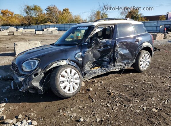WMZ83BR04N3P10663 2022 MINI COOPER Синий Передняя левая четверть