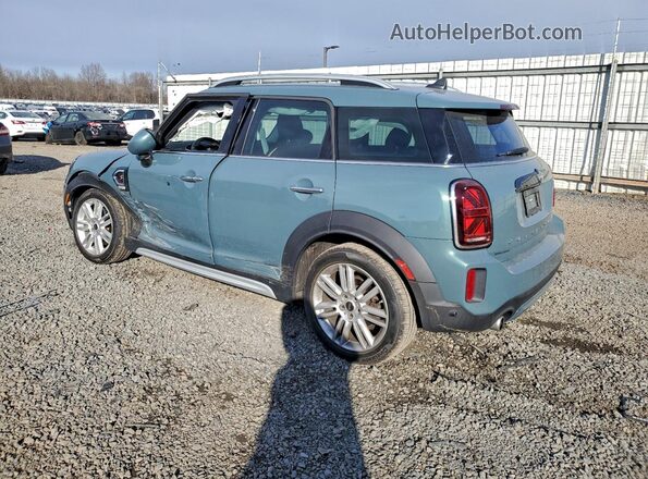 WMZ83BR05P3P53735 2023 MINI COOPER Teal Trasero izquierdo