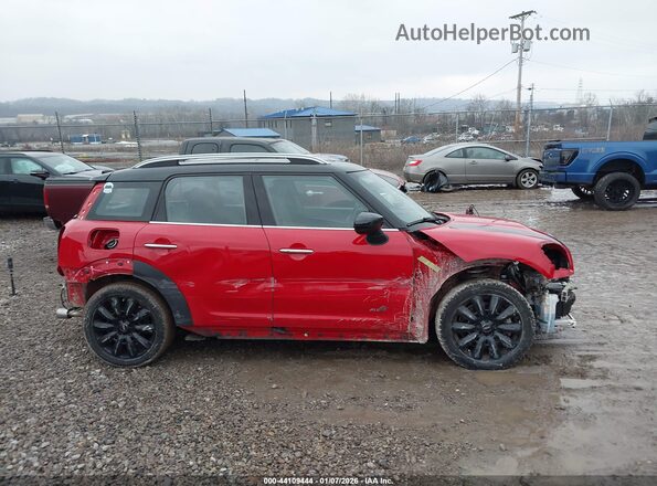 WMZ83BR06P3R06347 2023 MINI COUNTRYMAN Красный Панорамный вид салона 360°