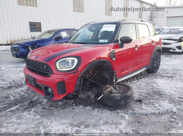 WMZ83BR07P3R28311 2023 MINI COUNTRYMAN Красный Передняя левая четверть