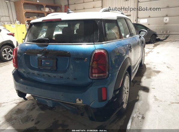 WMZ83BR08P3P91802 2023 MINI COUNTRYMAN Синий Задняя правая четверть