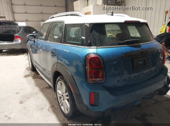 WMZ83BR08P3P91802 2023 MINI COUNTRYMAN Синий Задняя левая четверть