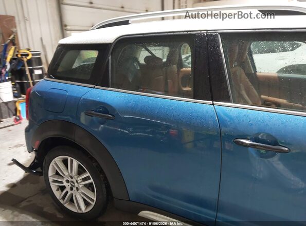WMZ83BR08P3P91802 2023 MINI COUNTRYMAN Синий Вид задней части салона