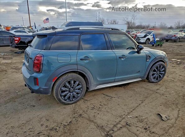 WMZ83BR09P3P61563 2023 MINI COOPER Teal Rear right