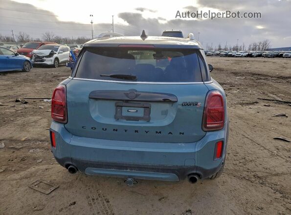 WMZ83BR09P3P61563 2023 MINI COOPER Teal Rear view
