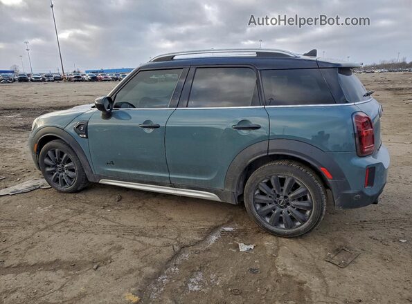 WMZ83BR09P3P61563 2023 MINI COOPER Teal Rear left