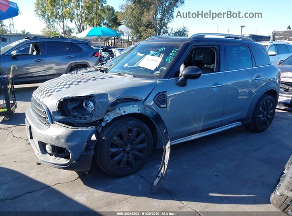 WMZYS7C30H3B62901 2017 MINI COUNTRYMAN Серый Передняя левая четверть