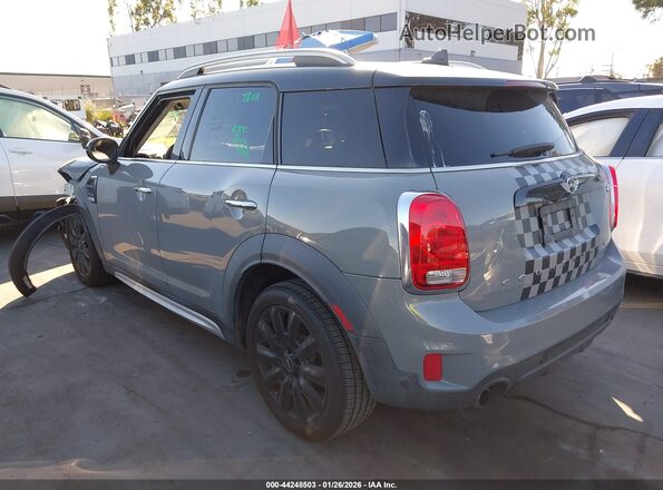 WMZYS7C30H3B62901 2017 MINI COUNTRYMAN Серый Задняя левая четверть