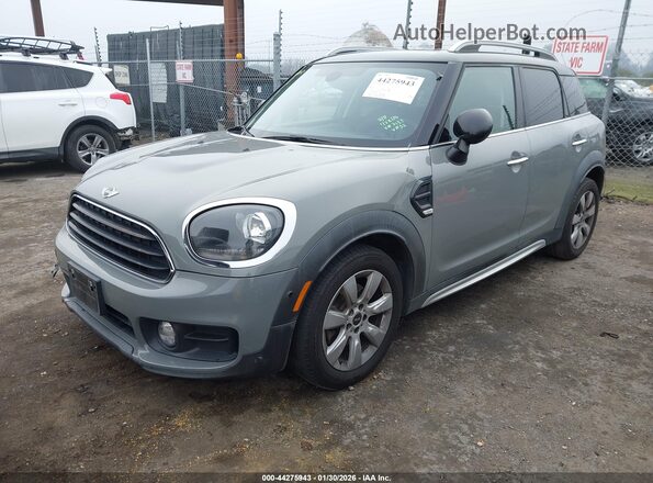 WMZYS7C32H3E07133 2017 MINI COUNTRYMAN Серый Передняя левая четверть