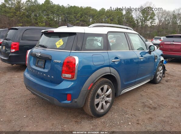 WMZYS7C37J3E08476 2018 MINI COUNTRYMAN Blue Задня права чверть