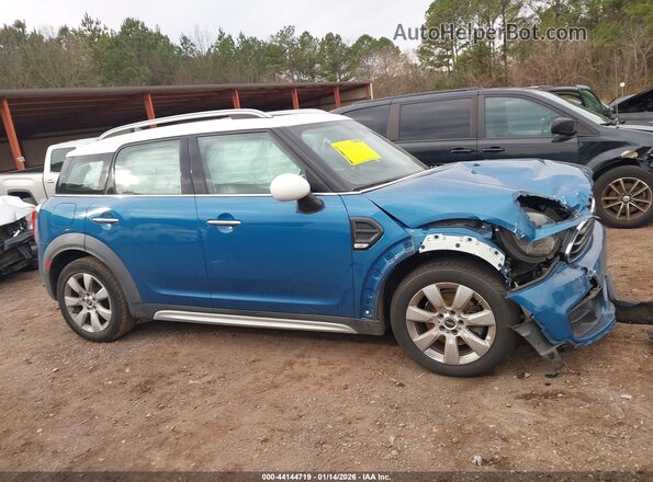 WMZYS7C37J3E08476 2018 MINI COUNTRYMAN Blue Панорамний вид салону 360°