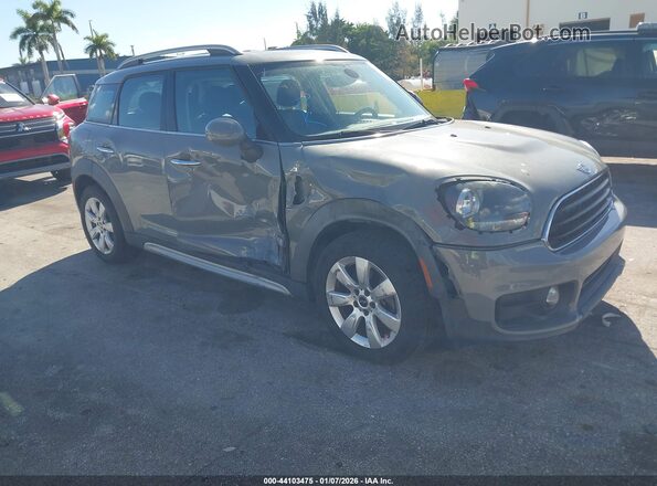 WMZYS7C5XK3F45978 2019 MINI COUNTRYMAN Серый Передняя правая четверть