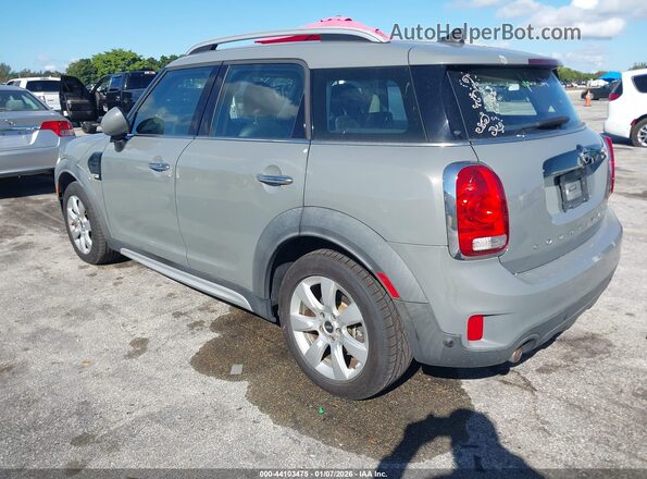 WMZYS7C5XK3F45978 2019 MINI COUNTRYMAN Серый Задняя левая четверть