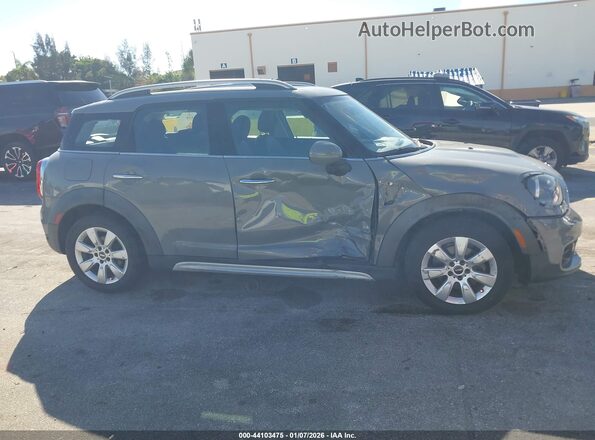 WMZYS7C5XK3F45978 2019 MINI COUNTRYMAN Серый Вид задней части салона