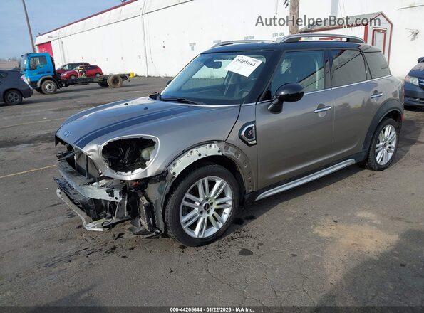 WMZYT3C30H3D98325 2017 MINI COUNTRYMAN Gray Przód lewy