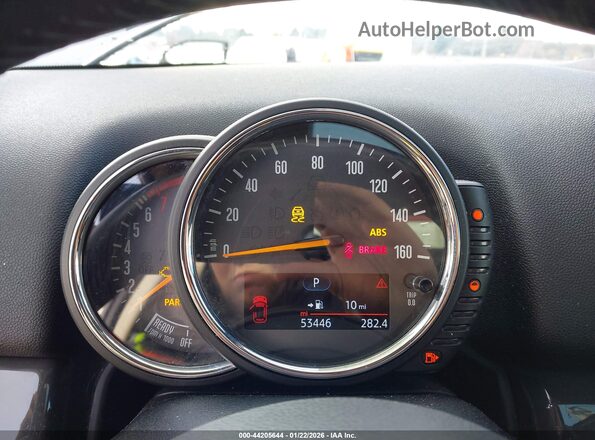WMZYT3C30H3D98325 2017 MINI COUNTRYMAN Gray Widok tylnych siedzeń