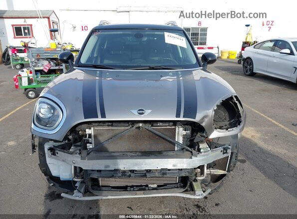 WMZYT3C30H3D98325 2017 MINI COUNTRYMAN Gray Widok wnętrza z tyłu
