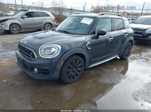 WMZYT3C33H3D98450 2017 MINI COUNTRYMAN Черный Передняя левая четверть