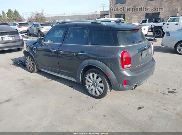 WMZYT3C38J3E00408 2018 MINI COUNTRYMAN Черный Задняя левая четверть