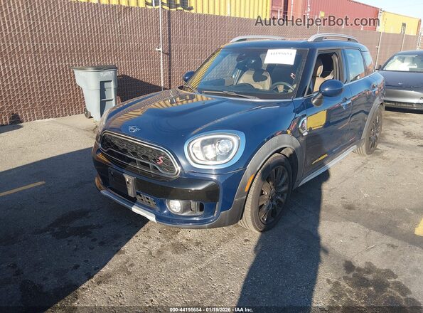 WMZYT3C51K3E96790 2019 MINI COUNTRYMAN Синий Передняя левая четверть