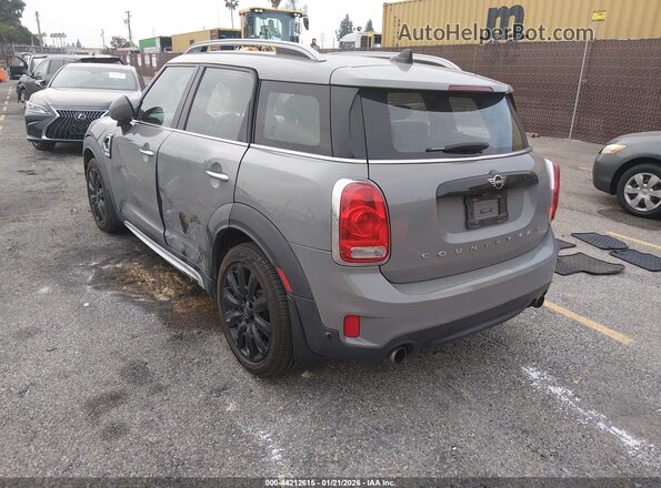 WMZYT3C58K3J32637 2019 MINI COUNTRYMAN Серый Задняя левая четверть