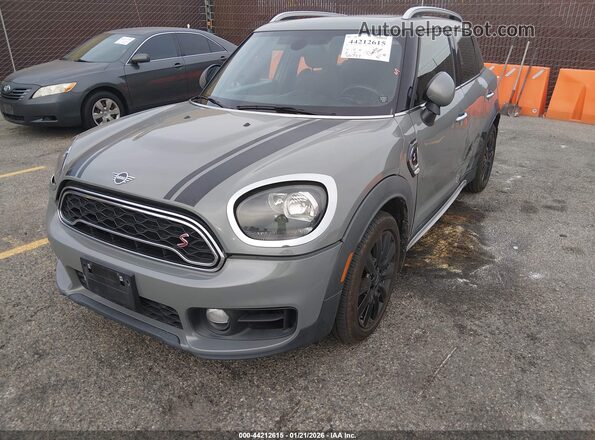 WMZYT3C58K3J32637 2019 MINI COUNTRYMAN Серый Передняя левая четверть