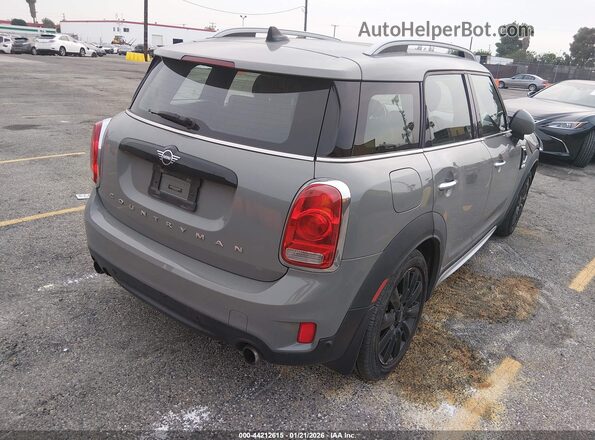 WMZYT3C58K3J32637 2019 MINI COUNTRYMAN Серый Задняя правая четверть