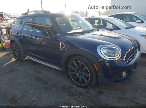 WMZYT3C59K3E97069 2019 MINI COUNTRYMAN Dark Blue Передняя правая четверть