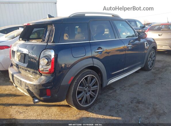 WMZYT3C59K3E97069 2019 MINI COUNTRYMAN Dark Blue Задняя правая четверть