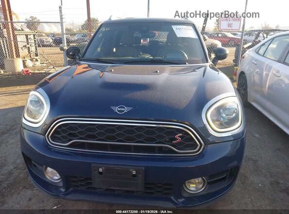 WMZYT3C59K3E97069 2019 MINI COUNTRYMAN Dark Blue Вид щитка приборов
