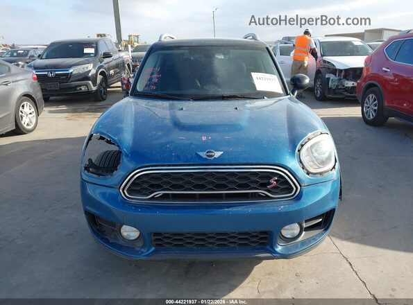 WMZYT5C33J3E61502 2018 MINI COUNTRYMAN Синий Вид задней части салона