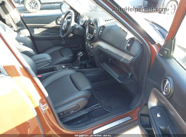 WMZYT5C37J3E61759 2018 MINI COUNTRYMAN Оранжевый Вид салона спереди