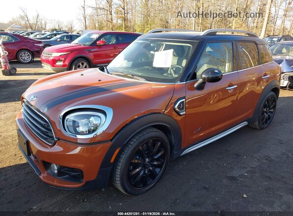 WMZYT5C37J3E61759 2018 MINI COUNTRYMAN Оранжевый Передняя левая четверть