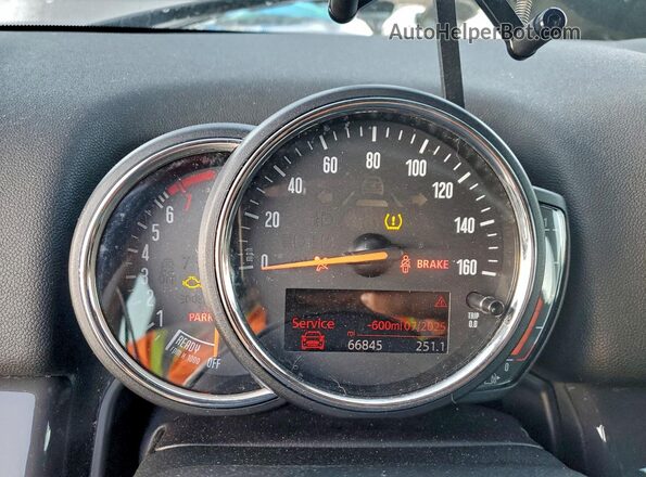 WMZYT5C3XJ3E62260 2018 MINI COOPER Серебряный Вид щитка приборов