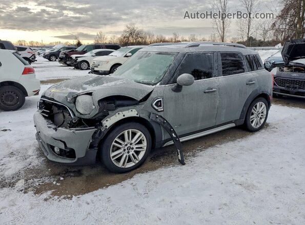 WMZYT5C59K3G90396 2019 MINI COOPER Серый Передняя левая четверть