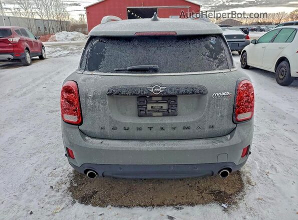 WMZYT5C59K3G90396 2019 MINI COOPER Серый Вид сзади