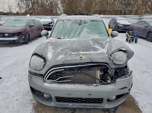 WMZYT5C59K3G90396 2019 MINI COOPER Серый Вид спереди