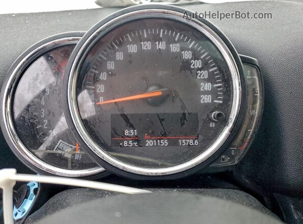 WMZYT5C59K3G90396 2019 MINI COOPER Серый Вид щитка приборов