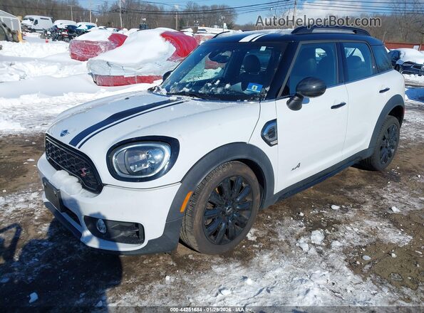 WMZYT5C59K3G92049 2019 MINI COUNTRYMAN Белый Передняя левая четверть
