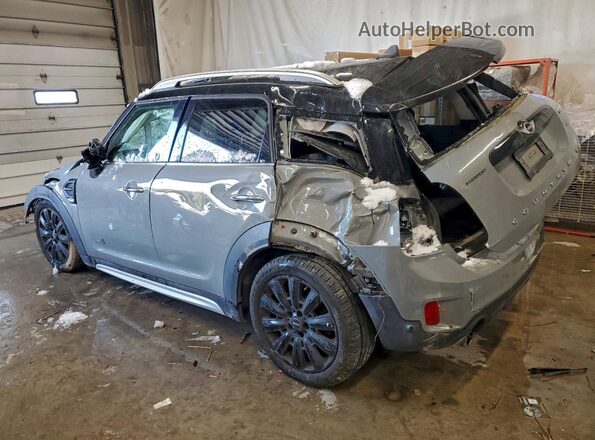 WMZYV5C38J3E02746 2018 MINI COOPER Серый Задняя левая четверть
