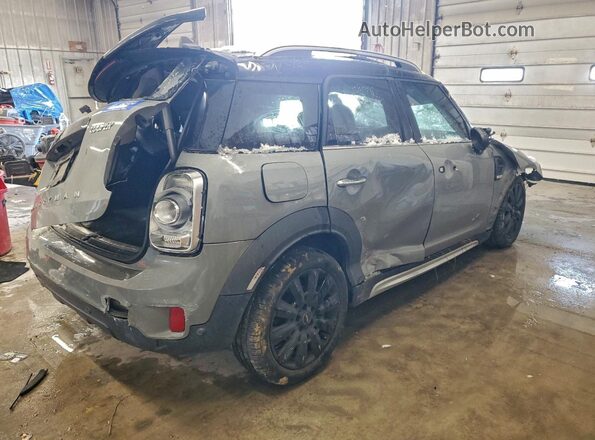 WMZYV5C38J3E02746 2018 MINI COOPER Серый Задняя правая четверть