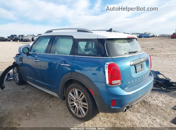 WMZYV5C50K3F58783 2019 MINI COUNTRYMAN Blue Rear interior view