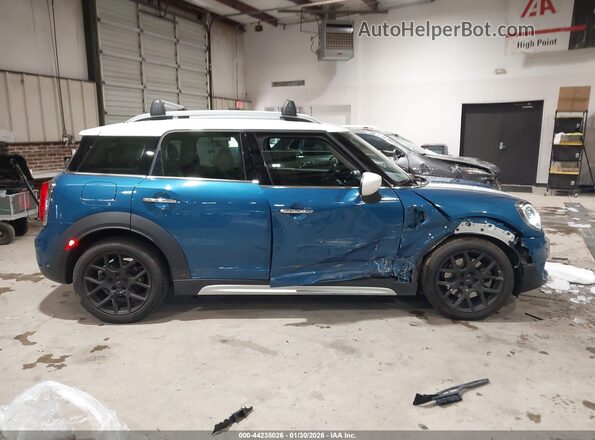 WMZYW7C03L3L34032 2020 MINI COUNTRYMAN Синий Вид задней части салона