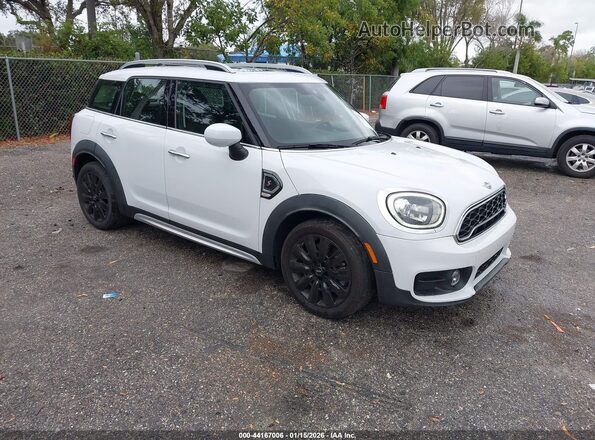 WMZYW7C05L3L66206 2020 MINI COUNTRYMAN Белый Передняя правая четверть